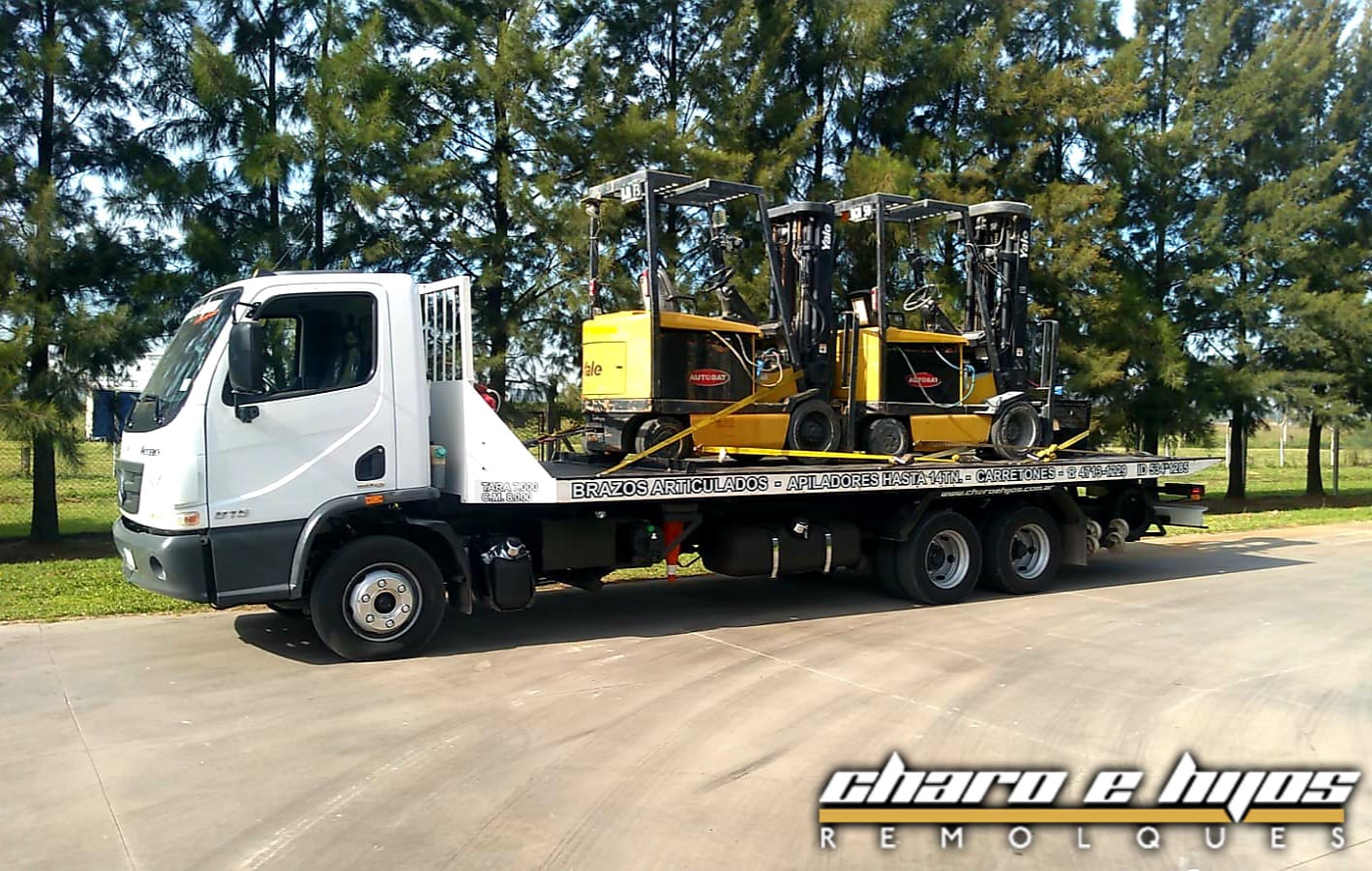 Translado de Autoelevadores 3