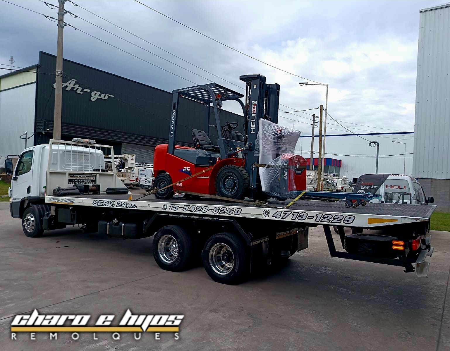 Translado de Autoelevadores 6