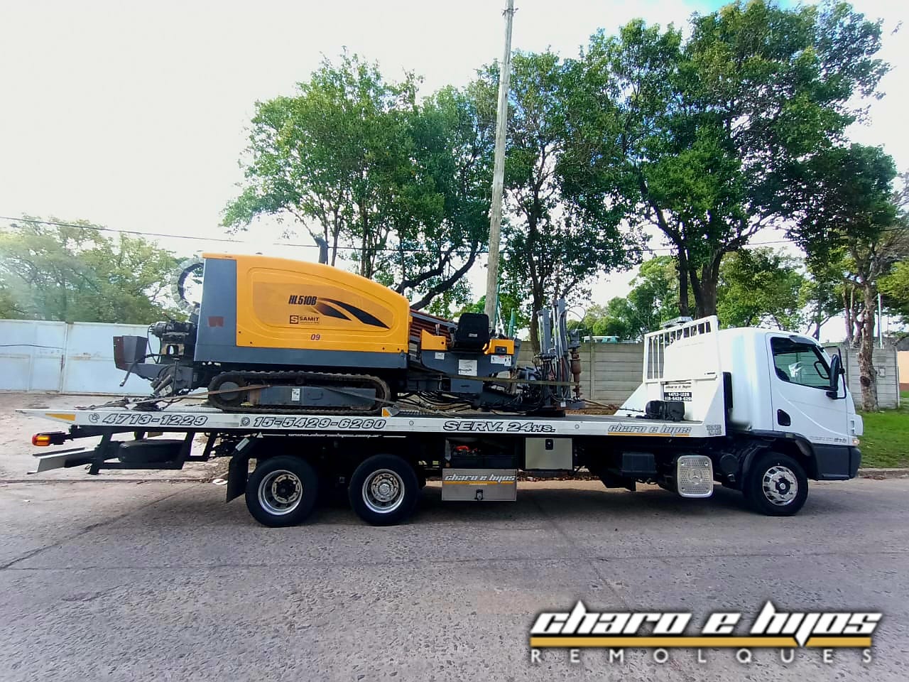 Traslado de Maquinas Viales 2